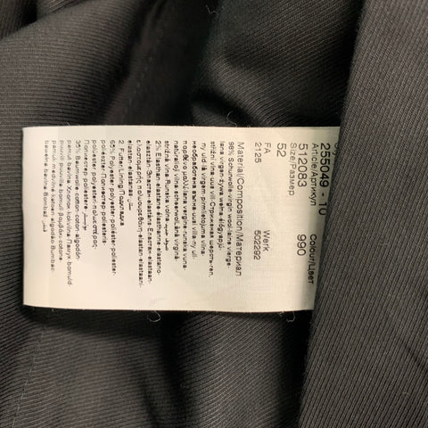 KARL LAGERFELD Size 36 Black Virgin wool elastane Flat Front Shorts