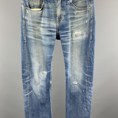 LEVI'S MADE & CRAFTED Size 29 Indigo Washed Cotton Jeans