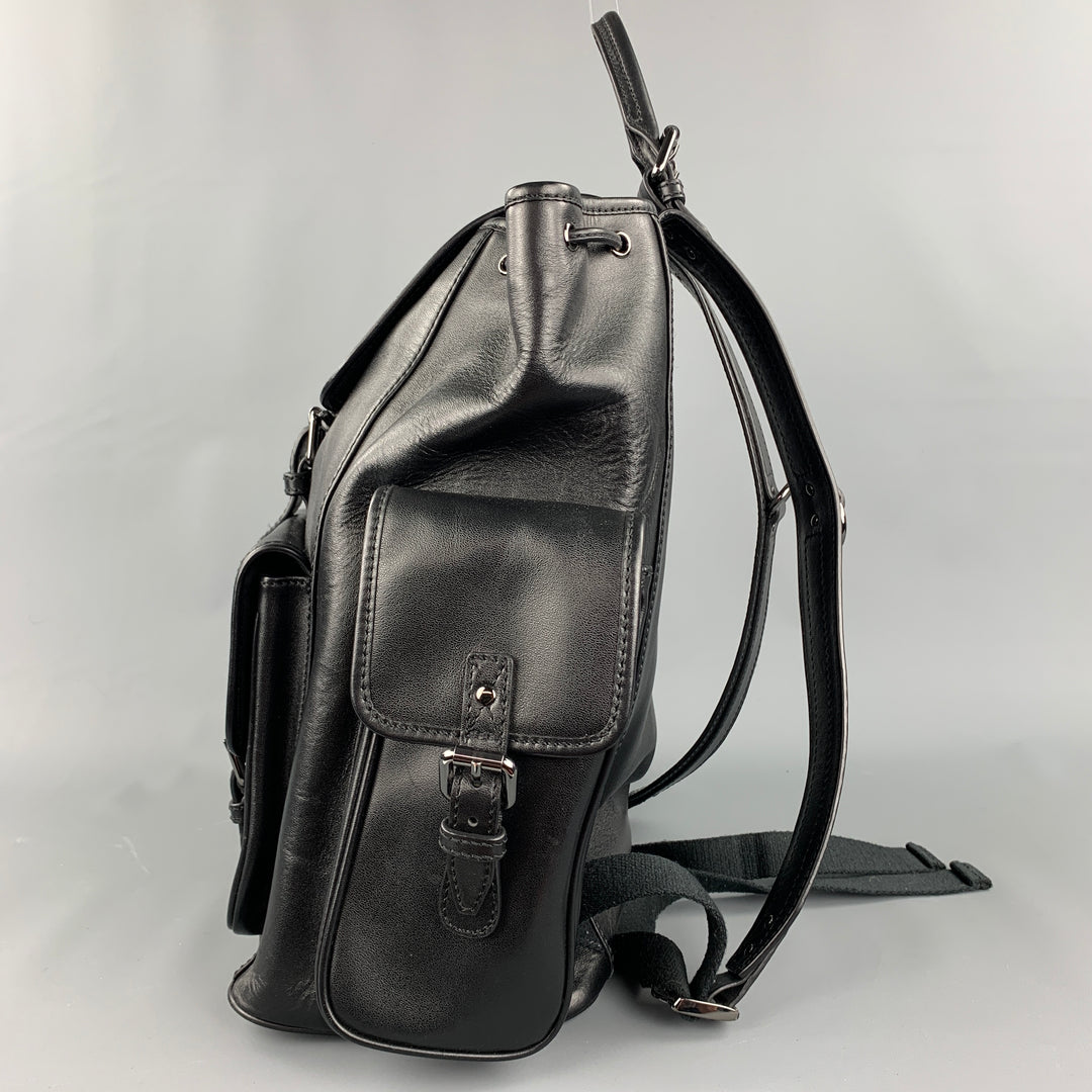 MARC by MARC JACOBS Black Leather Backpack