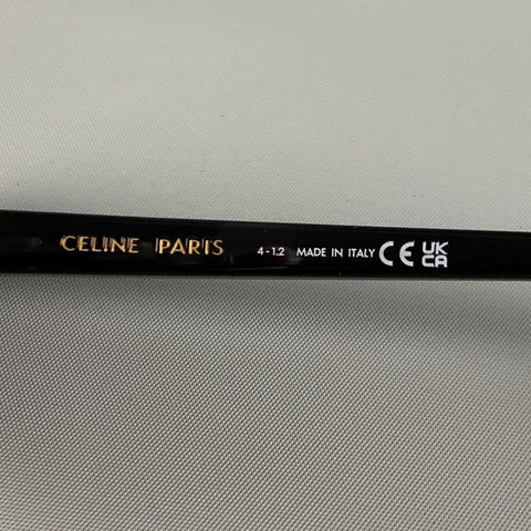 CELINE Black Acetate Besace Sunglasses