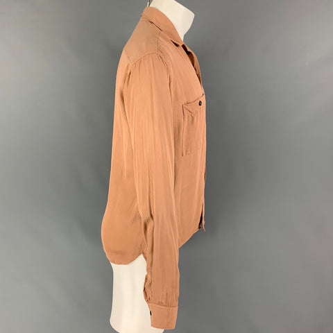 EMPORIO ARMANI Size M Mauve Not Listed Button Up Long Sleeve Shirt