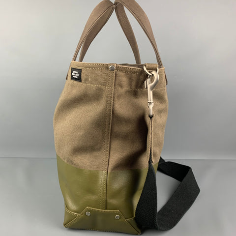 JACK SPADE Sac fourre-tout rectangulaire en toile olive