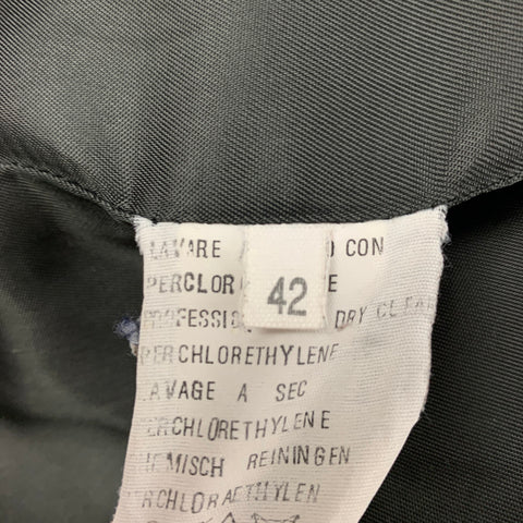 GIANFRANCO FERRE Taille 6 Manteau à capuche en viscose taupe