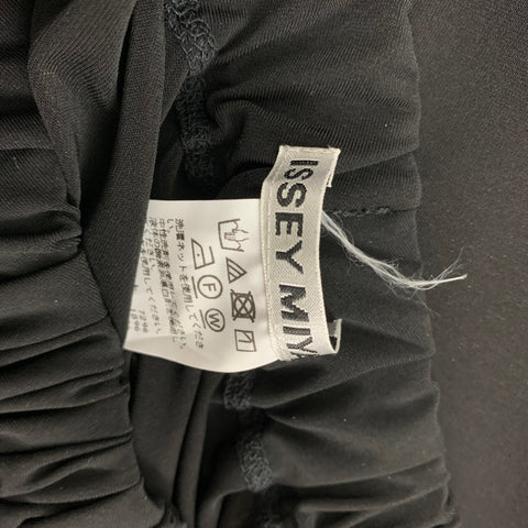 ISSEY MIYAKE Size M Black Blend Wide Leg Casual Pants