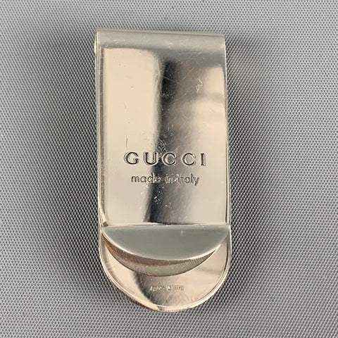 GUCCI Sterling Silver Snake Motif Money clip