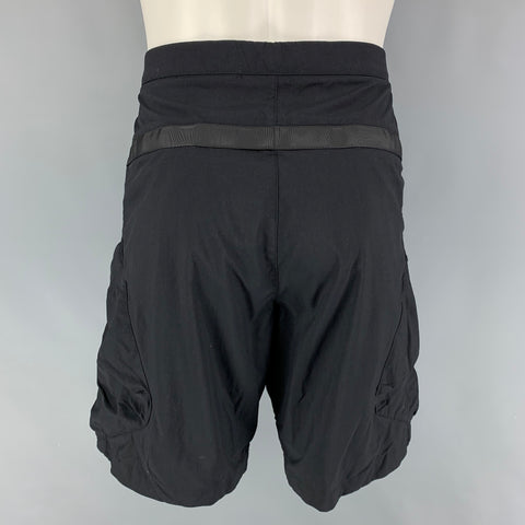 ACRONYM SS 22  Size L Black Polyamide Cargo SP29-M Shorts