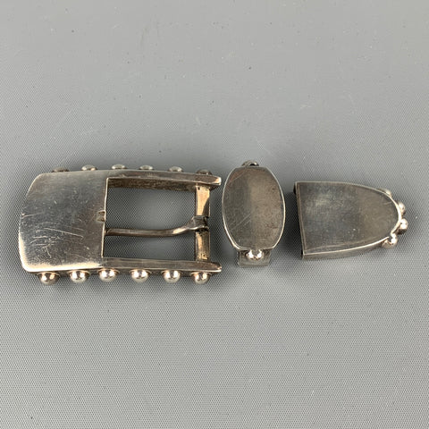 PAT AREIAS Size One Size Sterling Silver Belt Buckle