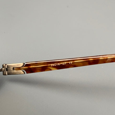 MATSUDA Tortoise Shell Metal Prescription Sunglasses