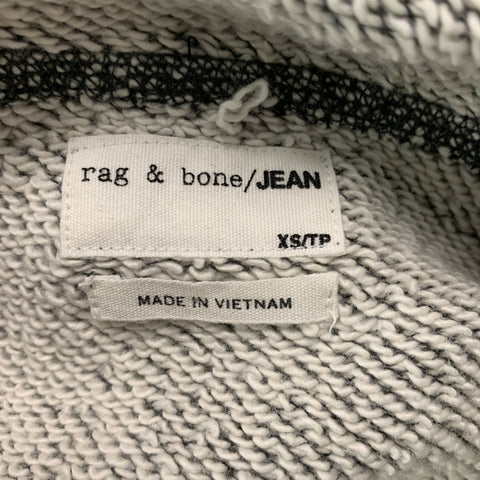 RAG &amp; BONE Taille XS Pull à col roulé en coton chiné gris - Femme