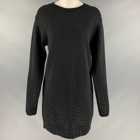 RtA Size S Black Cotton Long Sleeve Dress