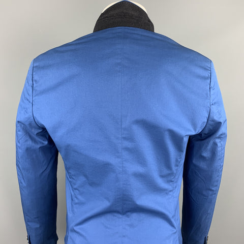 MARC by MARC JACOBS Blue Cotton Notch Lapel Sport Coat