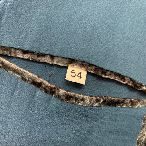 ETRO Size 44 Black & Grey Print Viscose / Silk Notch Lapel Sport Coat