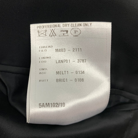 LANVIN Size 40 Regular Wool Silk Notch Lapel Sport Coat