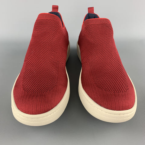 VEJA Taille 10 Bordeaux Tricot tissé AQUASHOW V KNIT Baskets à enfiler