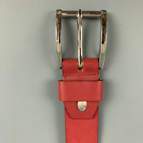 SP Size 39 Red Leather Belt