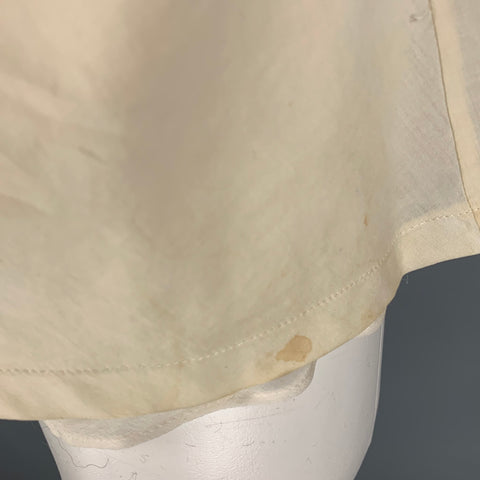BRUNELLO CUCINELLI Size S Cream Embroidered Tank Casual Top