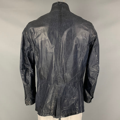 HUGO BOSS Size 44 Black Zip Up Jacket