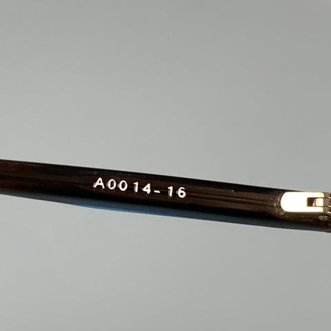 ALAIN MIKLI Blue Brown Acetate Prescription Sunglasses