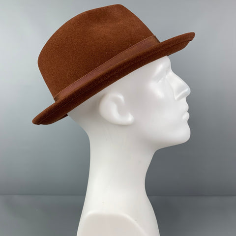 GOORIN BROTHERS Brown Felt Fedora Hat