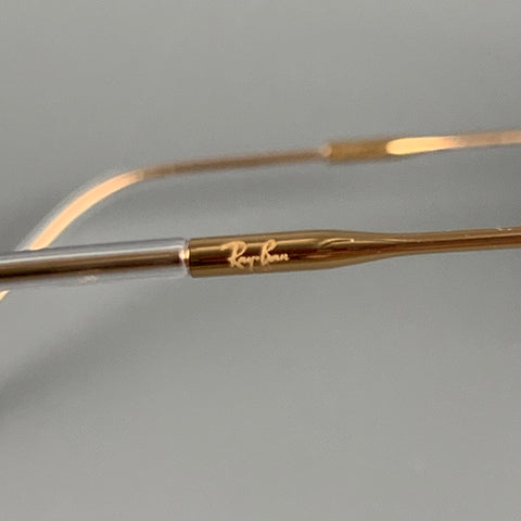 RAY-BAN Gold Metal Sunglasses & Eyewear