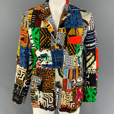 ENGINEERED GARMENTS Chaqueta con estampados mixtos multicolor Talla XXL