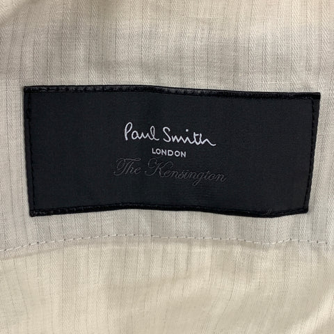 PAUL SMITH The Kensington Size 30 Navy Dot Print Wool Zip Fly Dress Pants