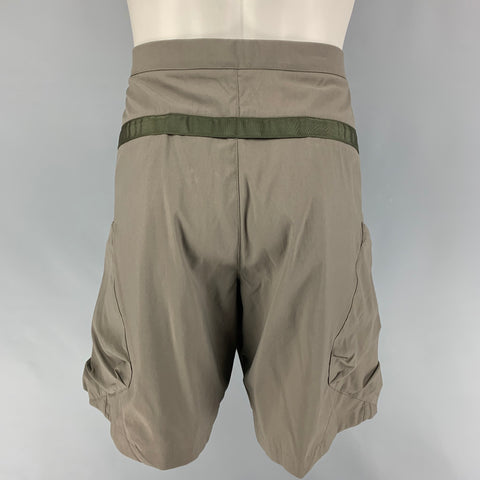 ACRONYM SS 22 Size L Gray Polyester Zip Fly SP29-M Shorts