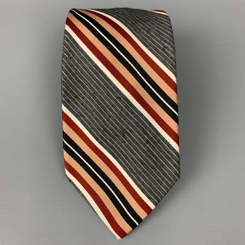 PICASSO Multi-Color Diagonal Stripe Tie
