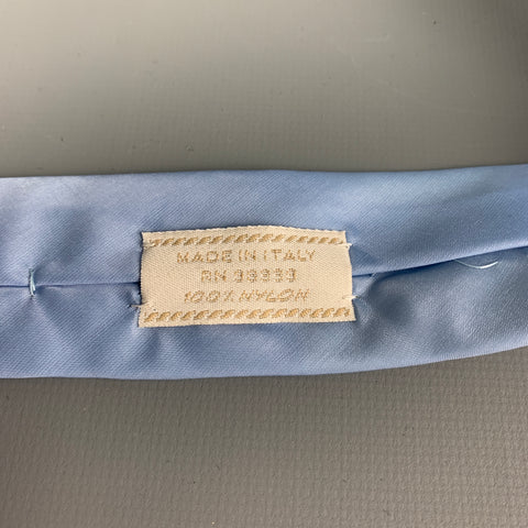 Corbata de nailon azul claro PRADA