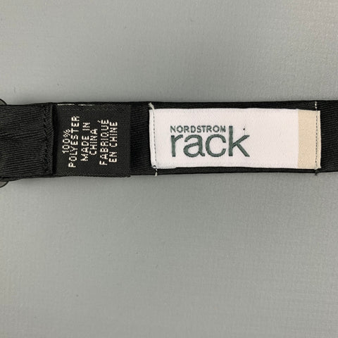 NORDSTROM RACK Black Solid Bow Tie