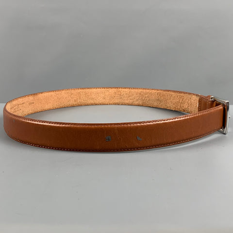 J.CREW Size 32 Brown Leather Belt