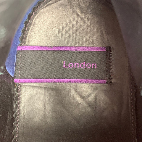 PAUL SMITH Taille 9 Bottes Chelsea en cuir noir fabriquées à la main