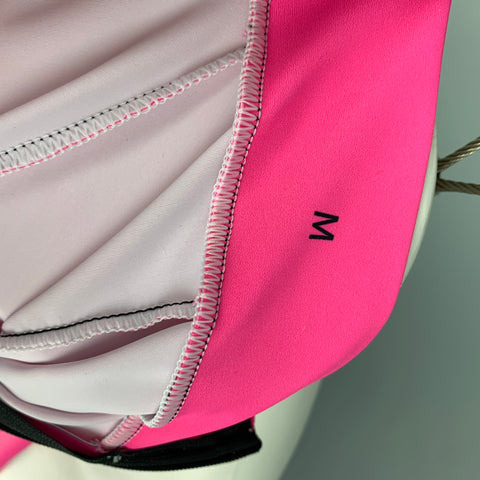 WALTER VAN BEIRENDONCK FW19 Size M Pink Purple Graphic Nylon Jersey Bike Top