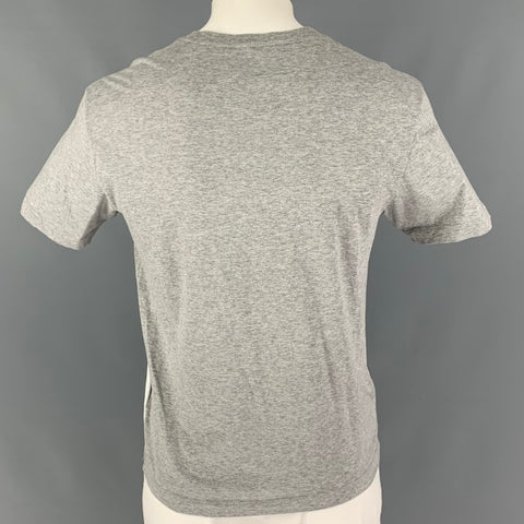 VIKTOR & ROLF Size L Grey Graphic Cotton Short Sleeve T-shirt