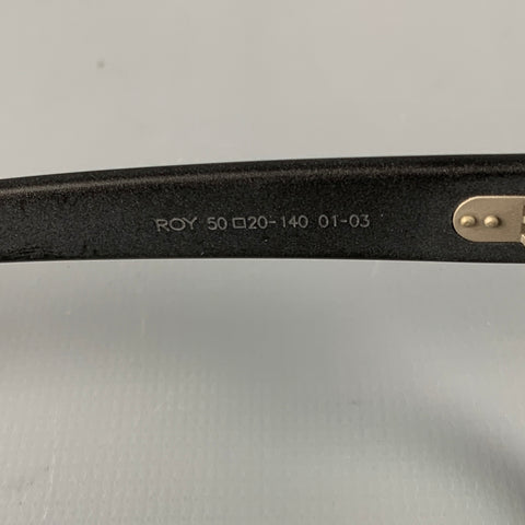 ENTOURAGE OF 7 Black Clear Acetate Eyewear
