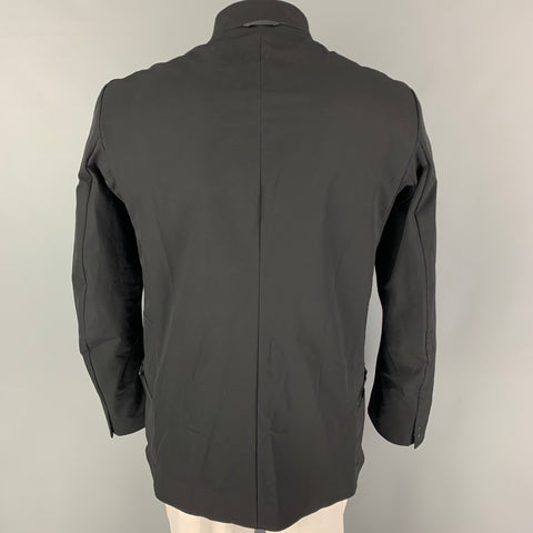 ACRONYM Chaqueta con broches de poliéster negra Talla L