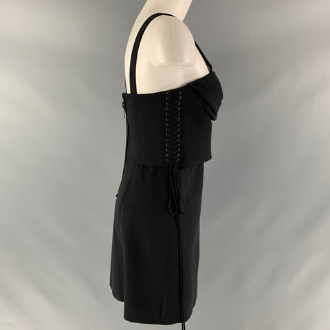 VERA WANG Taille 4 Mini-robe noire