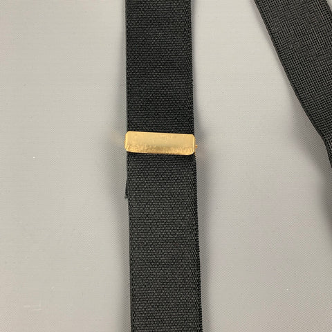 VINTAGE Taille Unique Noir Bretelles Élastiques