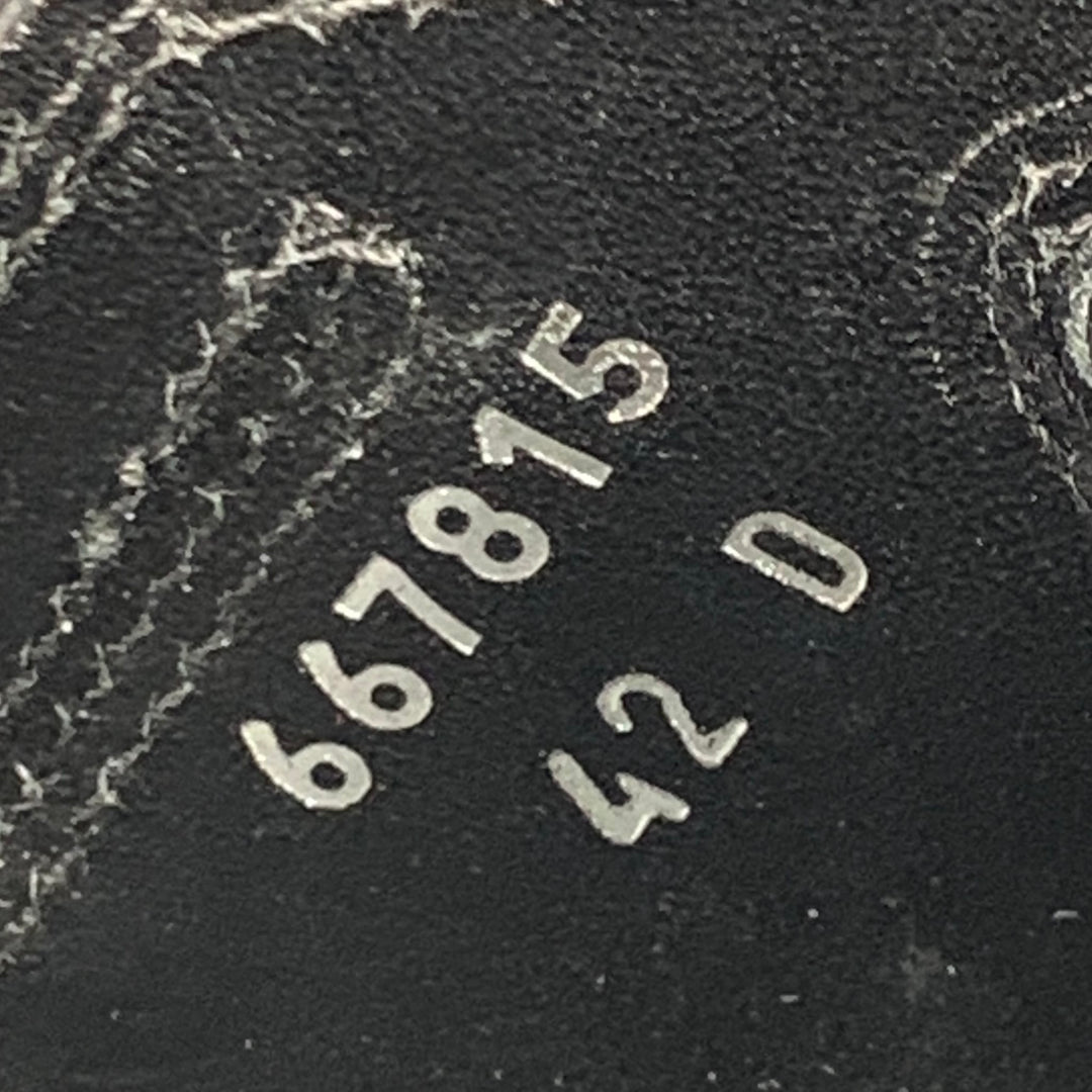 ALEXANDER MCQUEEN Size 9 Black Mixed Materials Polyamide Sandals