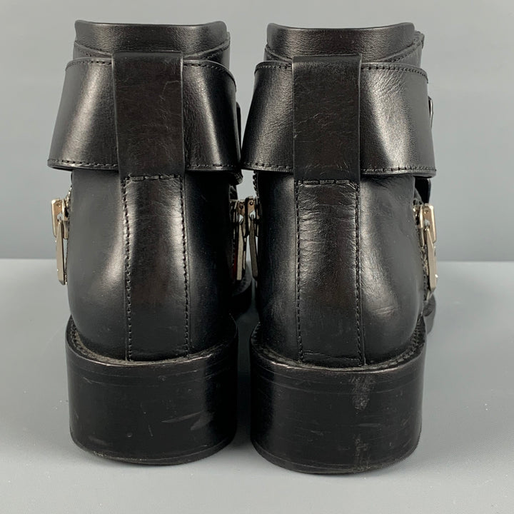 3.1 PHILLIP LIM Size 8 Black Cut Out Boots