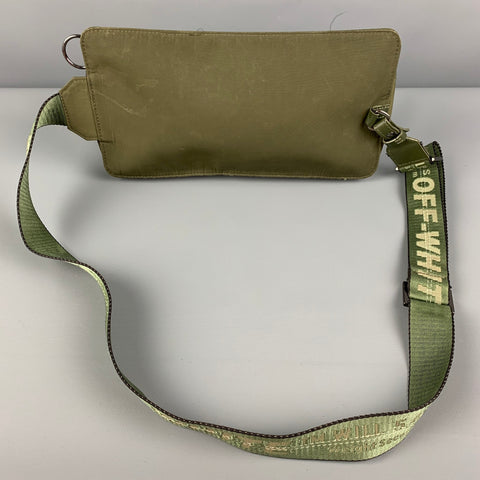 OFF-WHITE by VIRGIL ABLOH Olive Nylon Belt-Bag