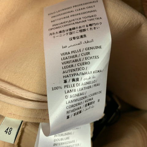 GUCCI Resort 2019 by Alessandro Michele Size 32 Pink Patent Leather Side Tabs Casual Pants