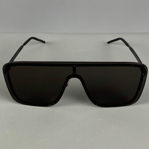 SAINT LAURENT Gafas de sol de metal negro
