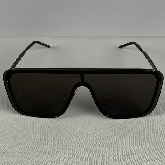 SAINT LAURENT Black Metal Sunglasses & Eyewear