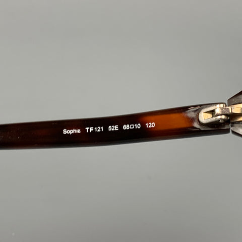 TOM FORD 2009 Tortoise Shell Acrylic Sophia Sunglasses