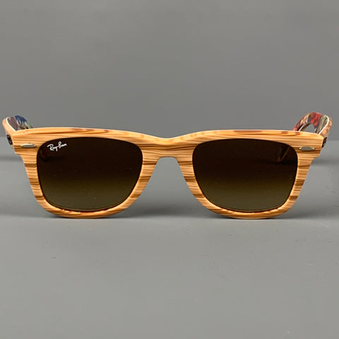 RAY-BAN Special Series Multi-Color Stripe Acetate Blend Sunglasses