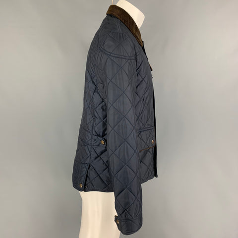 POLO by RALPH LAUREN Size S Navy Quilted Polyester Jacket