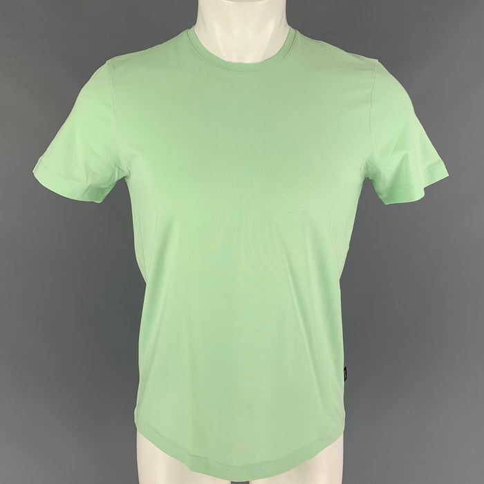 BOSS by HUGO BOSS Size M Green Cotton Crew-Neck T-shirt