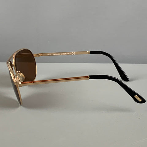 Gafas de sol Marko estilo aviador doradas de TOM FORD