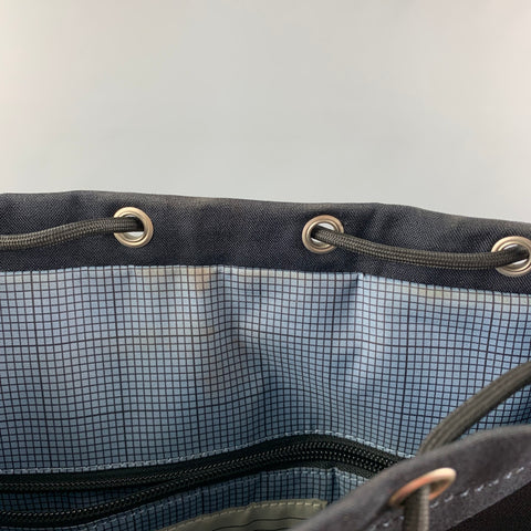 JACK SPADE Navy Black Canvas Backpack